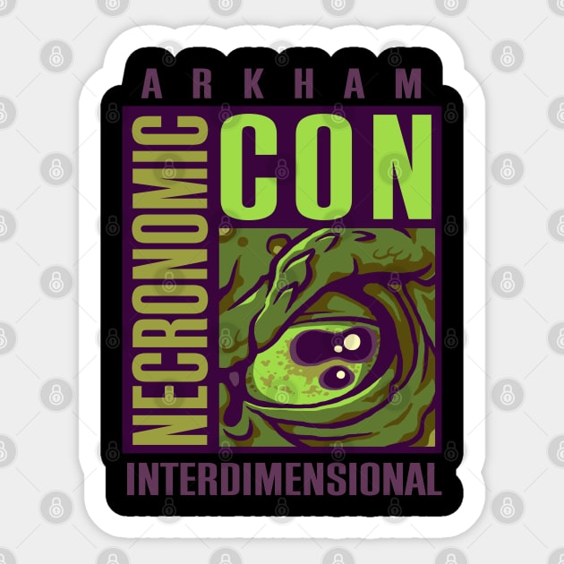 NecronomiCon Sticker by chocopants